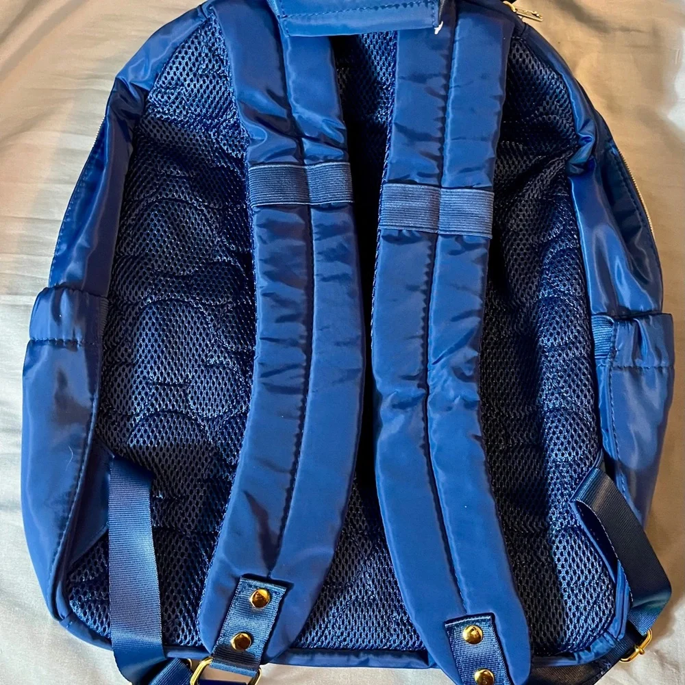 Walt Disney World Four Park Icons Blue Full Size Backpack New with tag